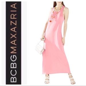 BCBG Long maxi sleeveless dress